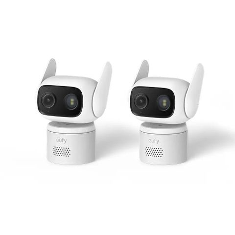 Camera an ninh eufy Wired Cam C31 2 camera Full HD xoay nghiêng 360°
