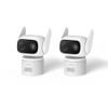 Camera an ninh eufy Wired Cam C31 2 camera Full HD xoay nghiêng 360°