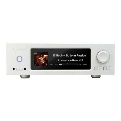 Music Server Aurender AP20, DAC Chipset AKM 4497, OCXO, Coax RCA