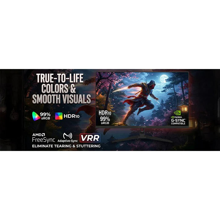 Ảnh minh họa Màn hình Gaming GAMEON GOESP24240IPS Esports Series 24-Inch FHD 240Hz 0.5ms MPRT Fast IPS - Đen 1