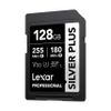 Thẻ nhớ Lexar Professional Silver Plus SDXC UHS-I V30 128GB 255MB/s