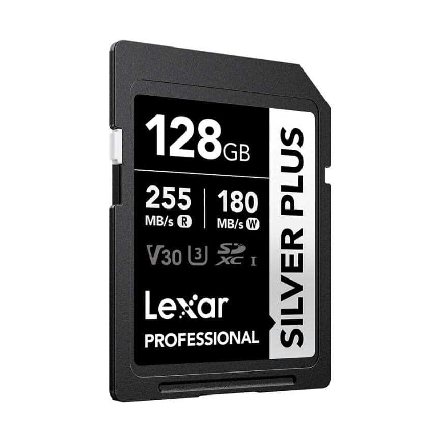 Ảnh minh họa Thẻ nhớ Lexar Professional Silver Plus SDXC UHS-I V30 128GB 255MB/s 180MB/s | Chính Hãng 3