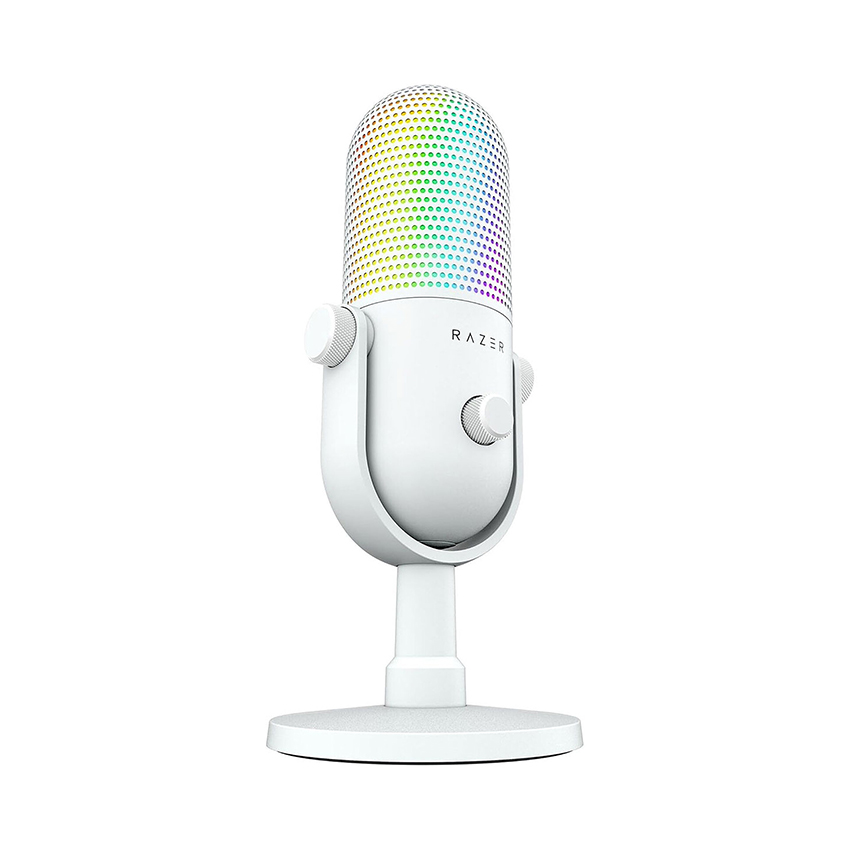Ảnh minh họa Thiết bị thu âm Razer Seiren V3 Chroma - White Edition (RZ19-05060200-R3M1) 1