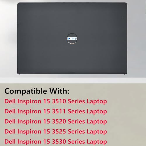 Ảnh minh họa Thay Vỏ Laptop DELL Inspiron 15 3510 3511 3515 3520 3525 Series Laptop,New Dell inspiron 15 3510 3511 3515 LCD Back Cover,00WPN8 0WPN8 AP3LE000901,Black Replacement LCD Back Cover Rear Top Case Lid for Zin 3