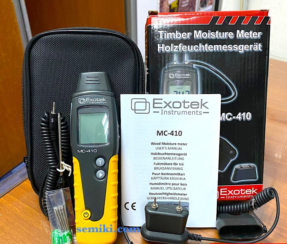 EXOTEK MC-410 thiết bị phân tích độ ẩm gỗ đa chức năng (6- 99.9 % H2O)
