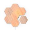 Nanoleaf Elements Birchwood Starter Kit 7PK lục giác vân gỗ