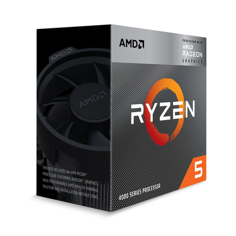 CPU AMD Ryzen 5 4600G Box | 6 Nhân 12 Luồng Tích Hợp Đồ Họa Radeon