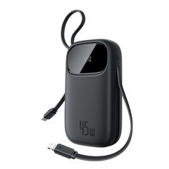  Pin Baseus QPow 3 45W | Tích Hợp Cáp Type-C & iP | Sạc Nhanh Laptop 