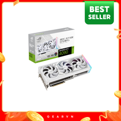  Card màn hình ASUS ROG Strix GeForce RTX 4090 OC White Edition 24GB 