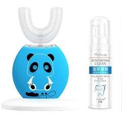  Bàn Chải Điện J18 Hình U – An Toàn & Vui Nhộn Cho Bé 