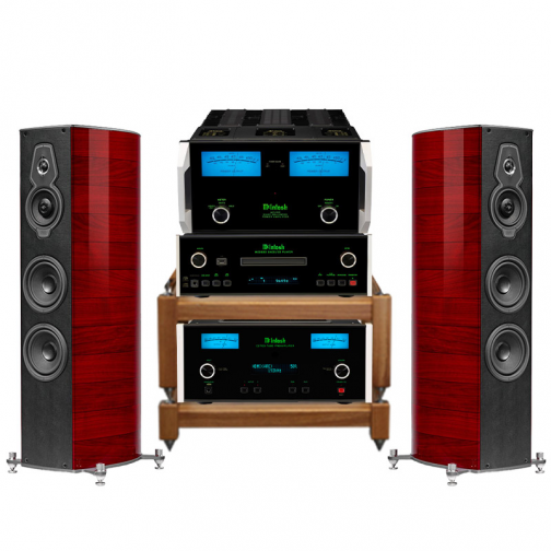 Dàn nghe nhạc Hi-end 48 (Sonus Faber Serafino Tradition + McIntosh C2700 + McIntosh MC462 + McIntosh MCD600)