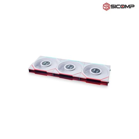 Fan Lian Li Tl Flex Lcd Reverse 120-3 White 12rtllcd1f3w