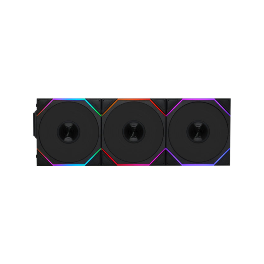 Fan LIAN LI UNI FAN TL WIRELESS Reverse 120 Black (Bộ 3c - Cánh ngược)