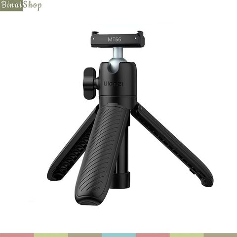 Ulanzi MT-66 – Tripod Kẹp Balo Quay POV 3-In-1, Thao Tác Nhanh Action Connector, Ball Head Xoay 360° Cho DJI Action, GoPro, Insta360
