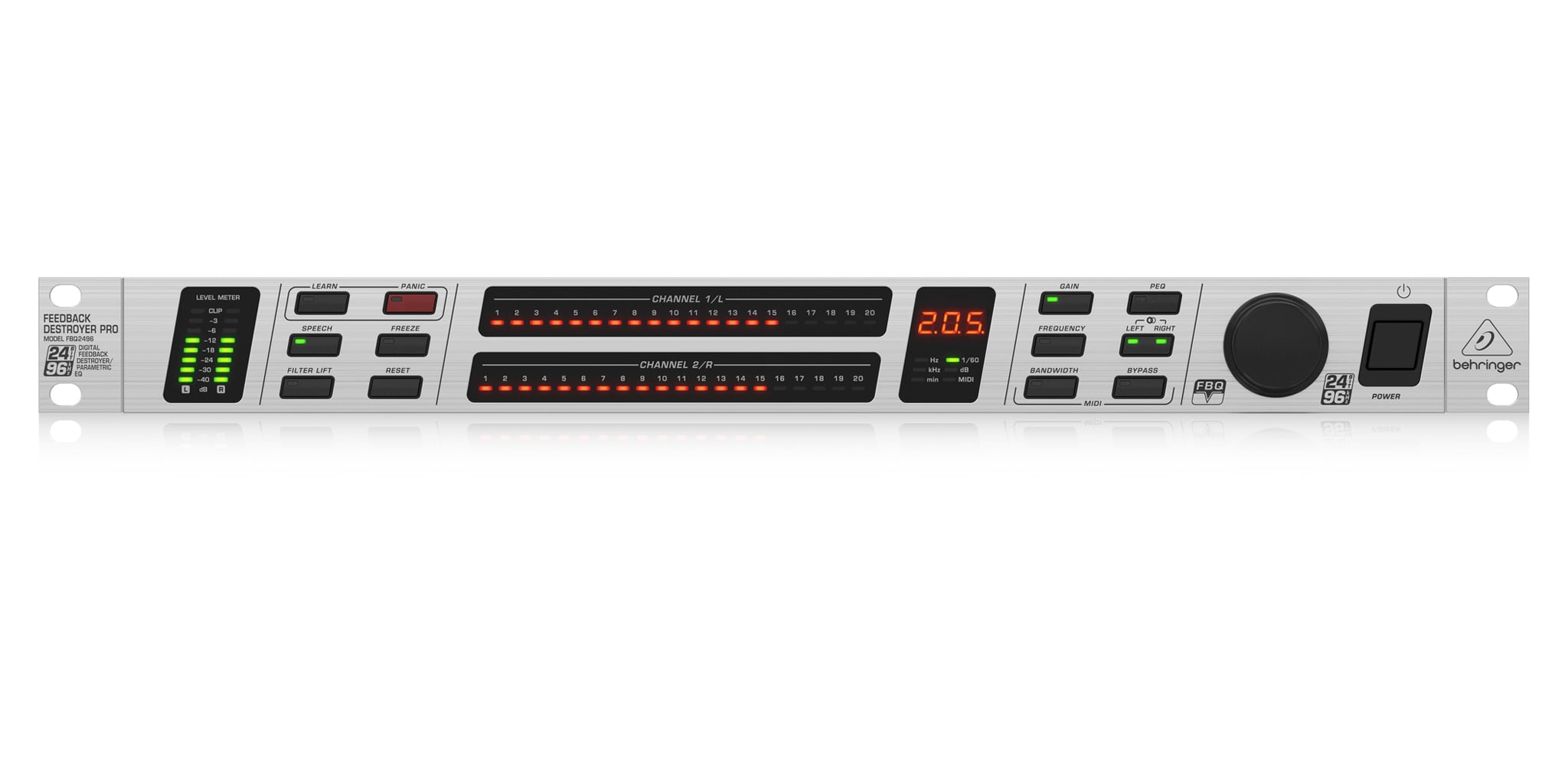 FBQ2496 Bộ EQ số và chống hú Behringer