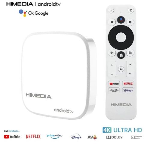 Android TV Box Himedia S500 Pro – Google TV 11, 4K, Netflix