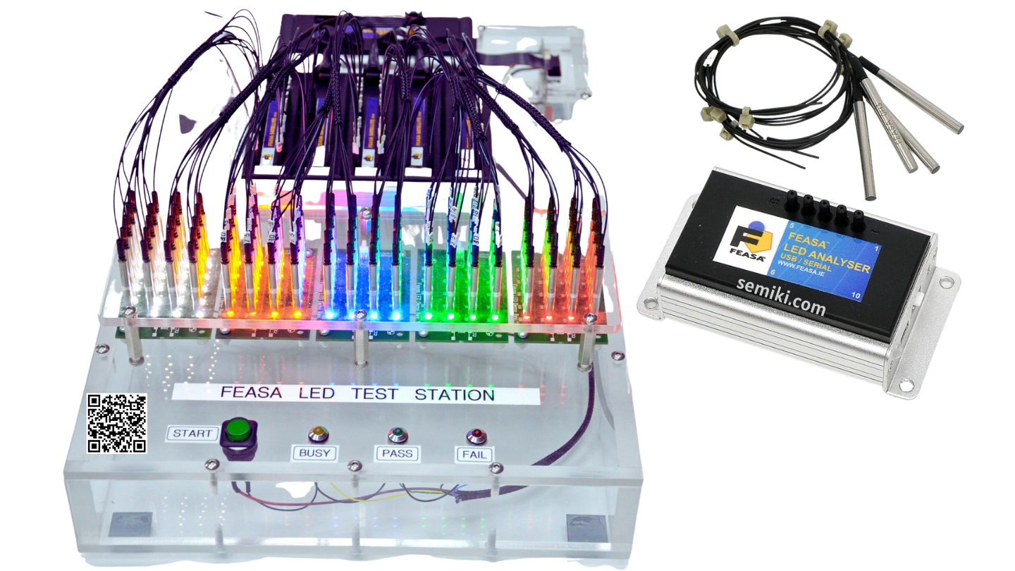 Ảnh minh họa Feasa LED Analyser 10F thiết bị phân tích đèn Led 10 điểm 2