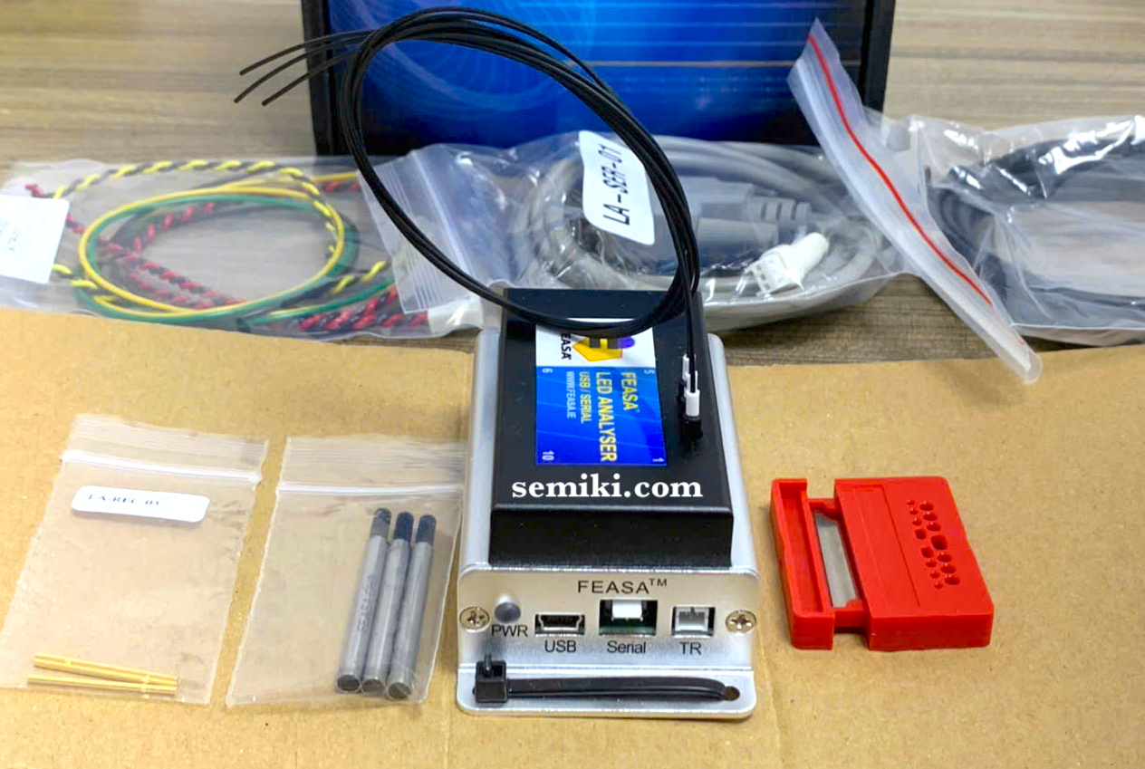 Ảnh minh họa Feasa LED Analyser 3F thiết bị phân tích đèn Led 3 điểm 2