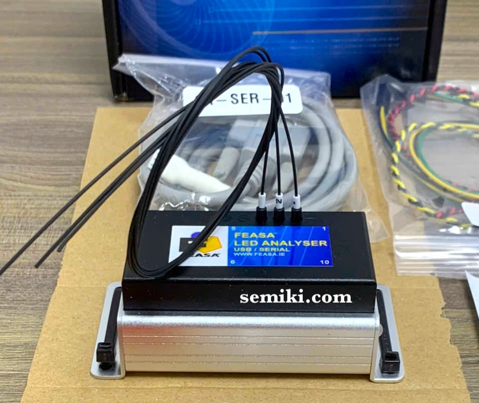 Ảnh minh họa Feasa LED Analyser 3F thiết bị phân tích đèn Led 3 điểm 3