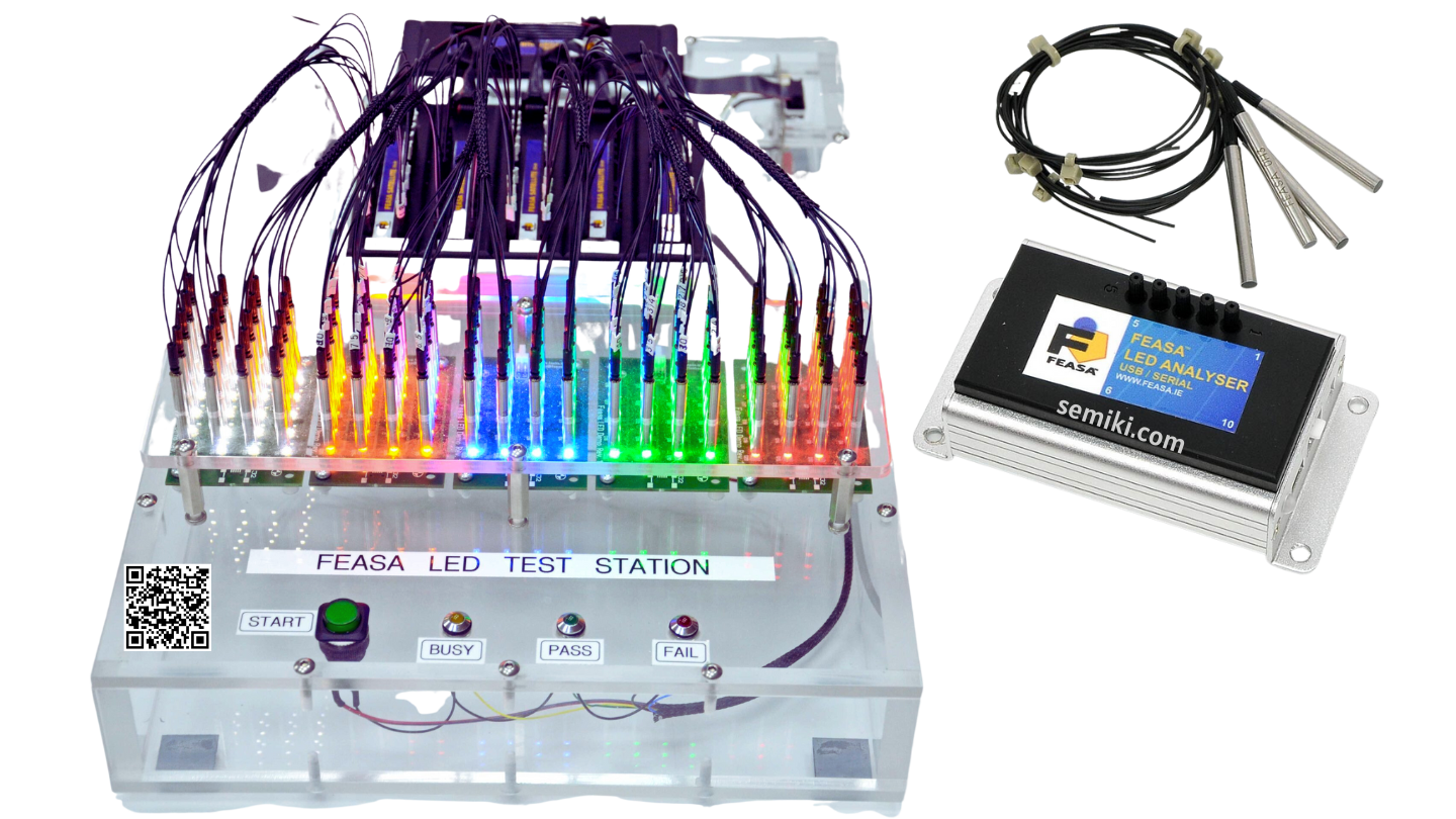 Ảnh minh họa Feasa LED Analyser 5F thiết bị phân tích đèn Led 5 điểm 3