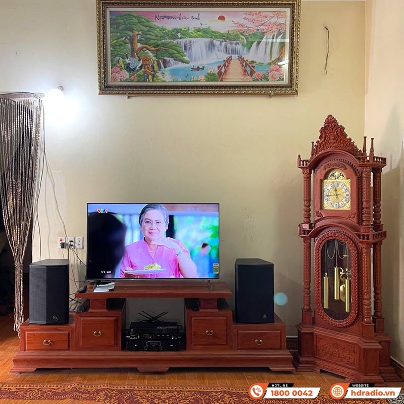 Ảnh minh họa Dàn Karaoke Wharfedale KH48 (Wharfedale Sigma X10, Công suất H2600, DK2000, micro B3 Pro) 1