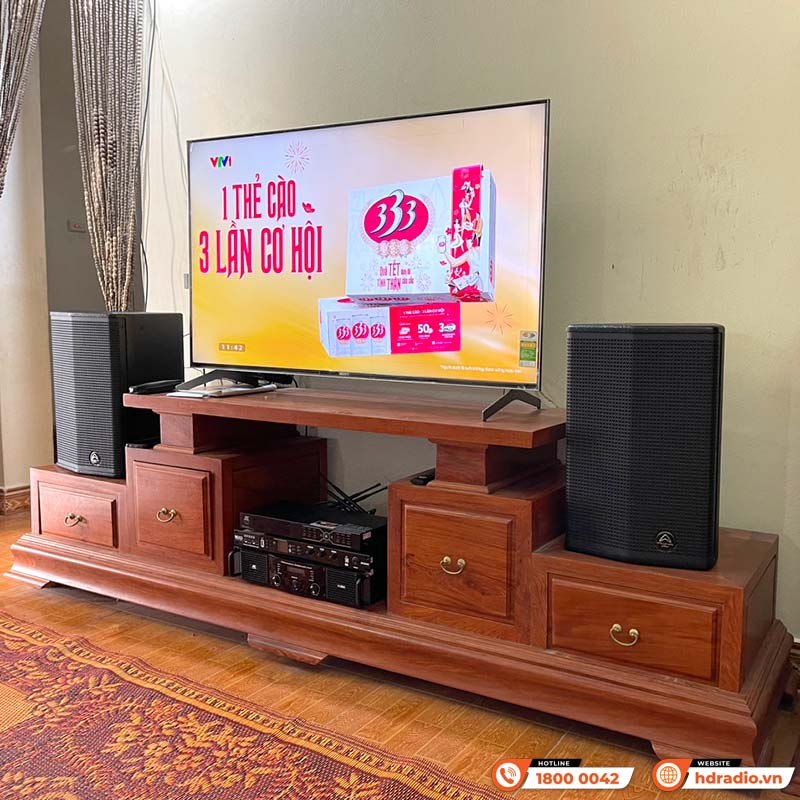 Ảnh minh họa Dàn Karaoke Wharfedale KH48 (Wharfedale Sigma X10, Công suất H2600, DK2000, micro B3 Pro) 3