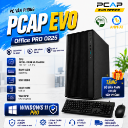 Ảnh minh họa PC Văn Phòng PCAP EVO Office PRO O225 / Intel Core i7 13620H / RAM 16GB / SSD 512GB / WINDOWS 11 PRO 3
