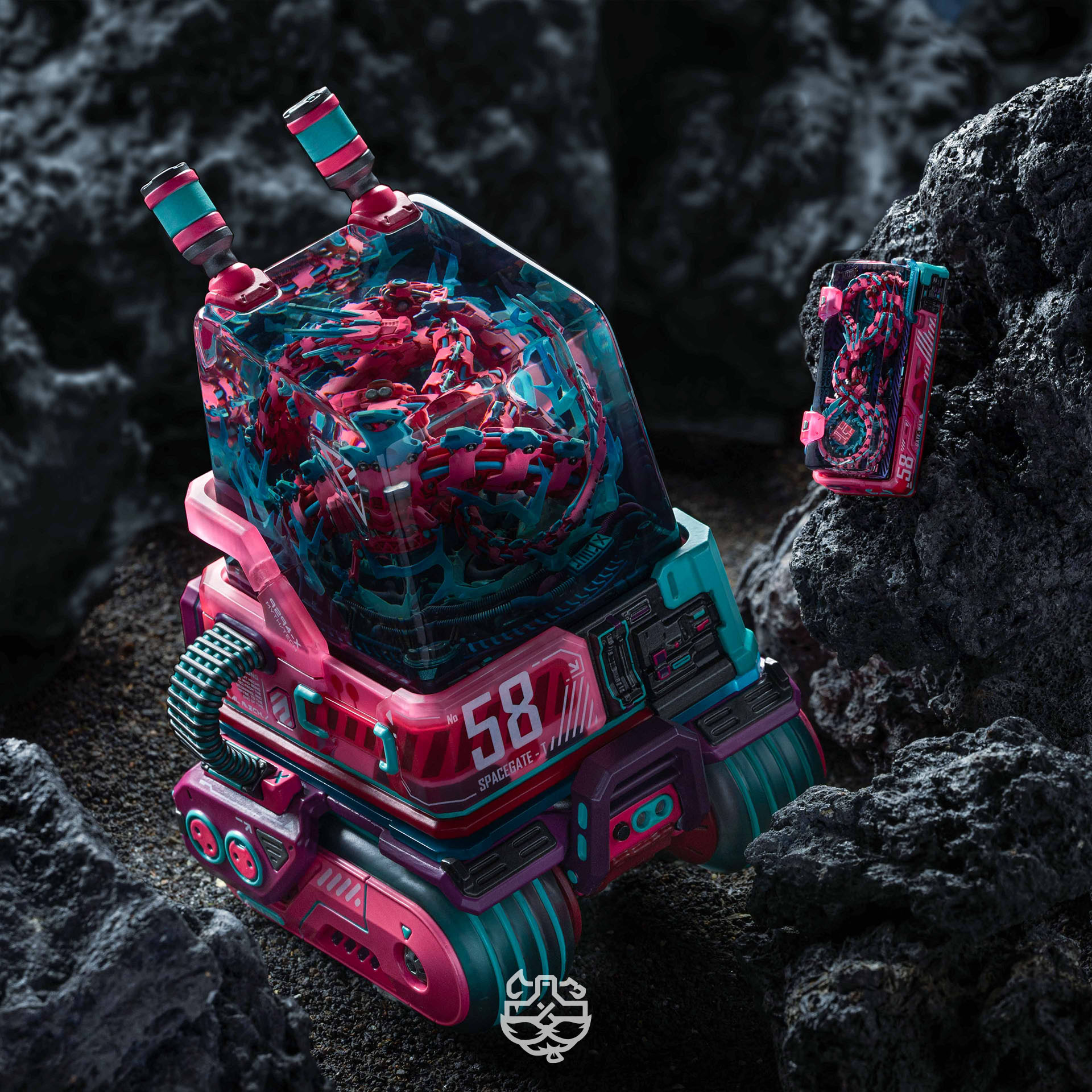 Ảnh minh họa Figure Dwarf Factory MC. Long Aqua Kunzite 1