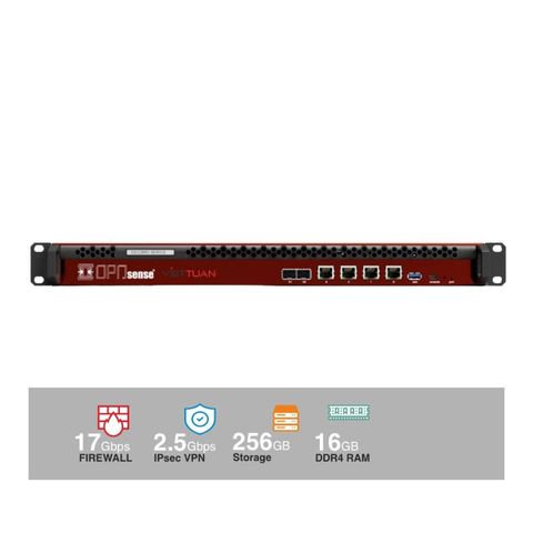 Firewall DEC3852 – OPNsense Rack Security Appliance
