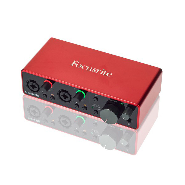 Ảnh minh họa Focusrite Scarlett 2i2 – Sound Card Thu Âm Chất Lượng Cao 1
