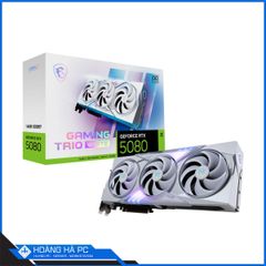  VGA MSI GEFORCE RTX 5080 16G GAMING TRIO OC WHITE (GDDR7, (256-bit) 