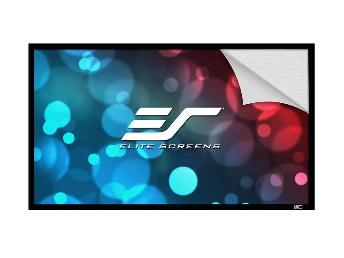 Ảnh minh họa Màn chiếu Elite Screens Sable Frame AcousticPro 1080P3 96 inch ER96WH1W-A1080P3 – Màn khung xuyên âm 1