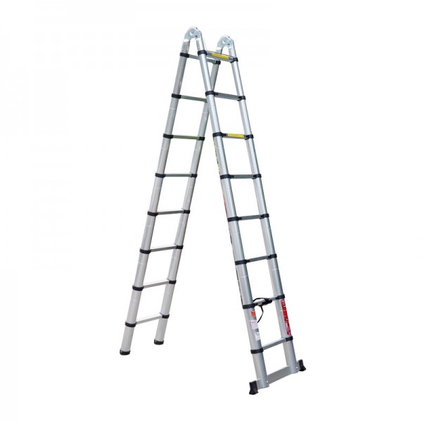 Ảnh minh họa FUJIHOME TLA08 – Thang nhôm rút gọn chữ A đa năng cao 5m, chắc chắn 1