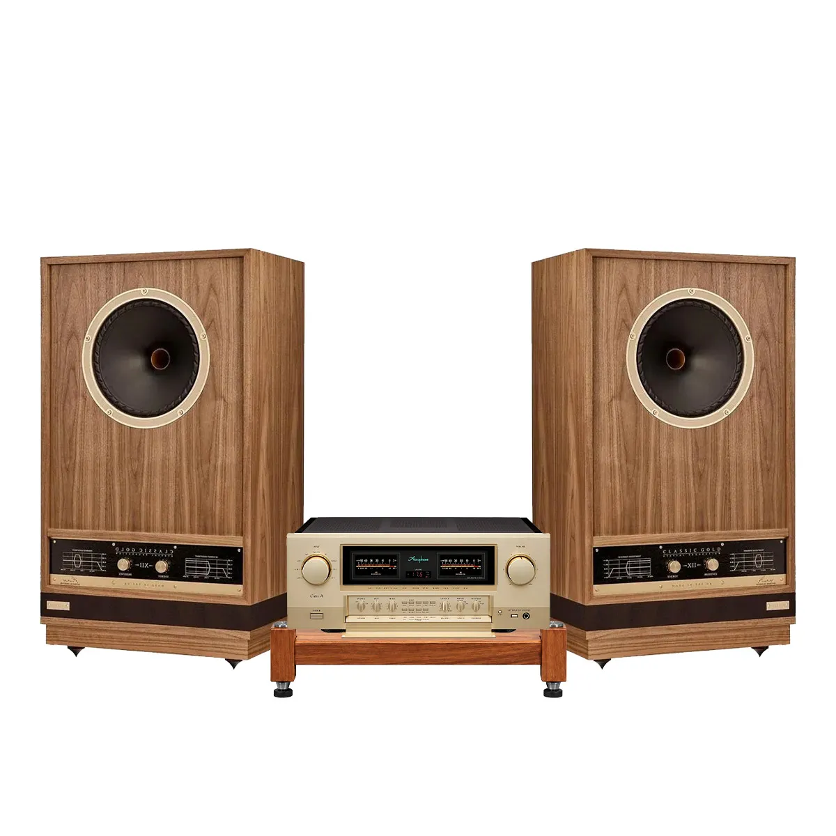 Ảnh minh họa Dàn nghe nhạc Hi-end Fyne Audio 01 (Fyne Audio Vintage Classic Gold 12 SP, Accuphase E-700S) 2