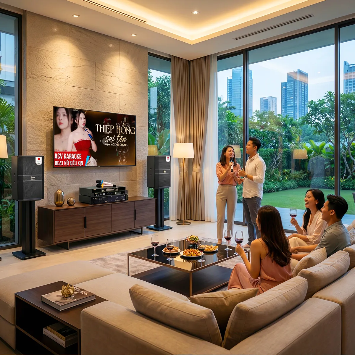 Ảnh minh họa Dàn karaoke đồng bộ BIK New 2026-14 (BIK BBK-S310, BIK VM620A, BIK BPR-5800, BIK VK- M51) 2