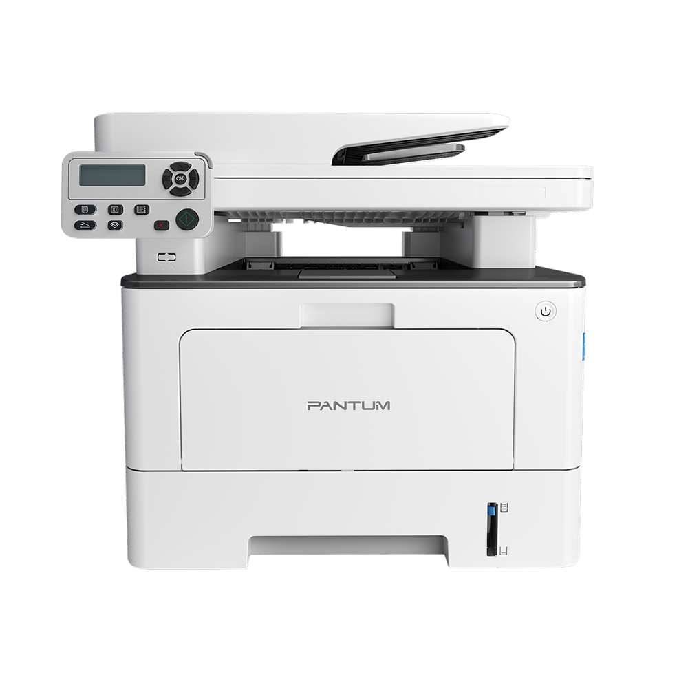 Máy in laser đen trắng đa năng Pantum BM5100ADW (In đảo mặt| Copy| Scan| ADF A4| A5| USB| LAN| WIFI)