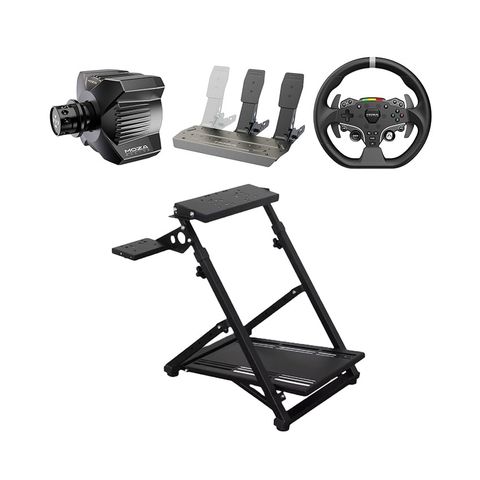 Hệ thống mô phỏng lái xe HACOM Racing Silver 11 (Moza R3 Bundle)