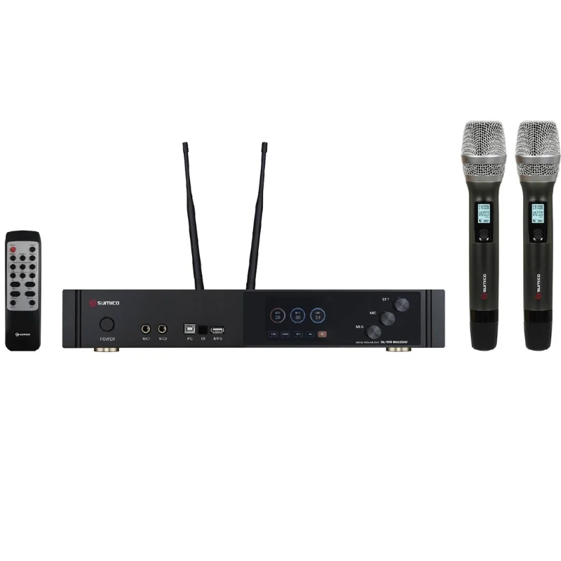 Ảnh minh họa Vang số Sumico SU 910, HDMI ARC, Optical, USB, Bluetooth 5.0, Đi kèm 2 micro 1