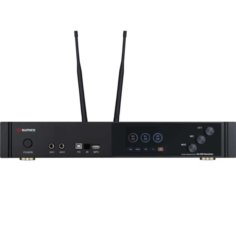 Ảnh minh họa Vang số Sumico SU 910, HDMI ARC, Optical, USB, Bluetooth 5.0, Đi kèm 2 micro 2
