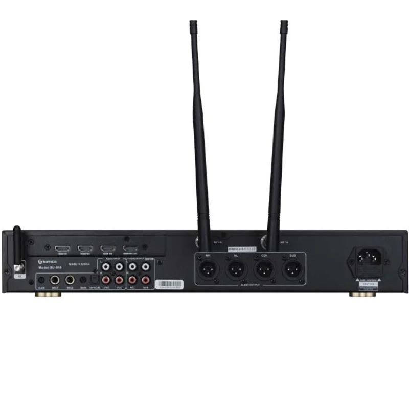 Ảnh minh họa Vang số Sumico SU 910, HDMI ARC, Optical, USB, Bluetooth 5.0, Đi kèm 2 micro 3