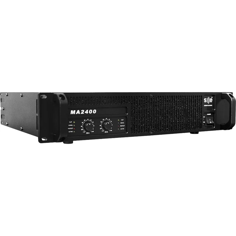 Ảnh minh họa Công suất SE AudioTechnik MA-2400, Công suất 400W x 2 kênh, Mạch Class AB 2