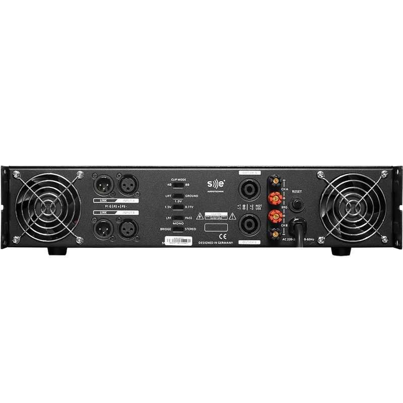 Ảnh minh họa Công suất SE AudioTechnik MA-2400, Công suất 400W x 2 kênh, Mạch Class AB 3