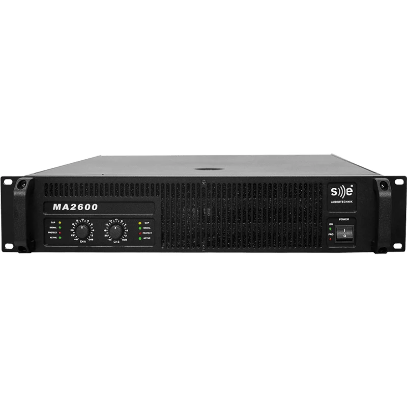 Ảnh minh họa Công suất SE AudioTechnik MA-2600, Công suất 600W x 2 kênh, Mạch Class AB 3