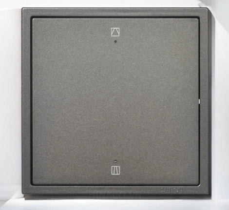 Ảnh minh họa Module Công tắc điều khiển rèm cửa đơn màu Sâm panh Simon I7 Smart 70E846TY-46 1
