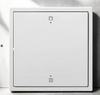 Module Công tắc điều khiển rèm cửa đơn màu Sâm panh Simon I7 Smart