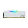 Ram Desktop Adata XPG Spectrix D50 RGB White 8GB DDR4 3200Mhz