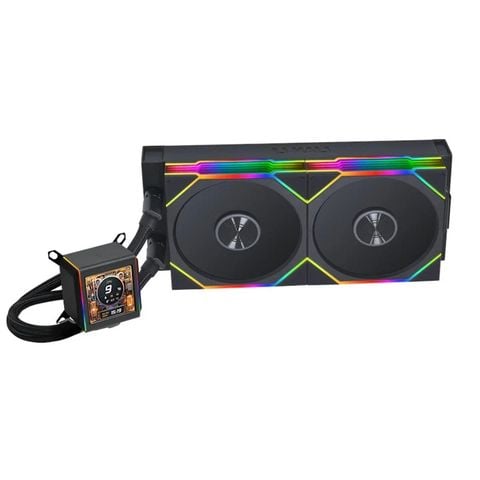 LIAN LI GALAHAD II LCD 280mm Liquid CPU Cooler with TL 140 Wireless