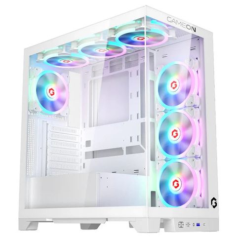 GAMEON Emperor Arctic IV Series Case Gaming ARGB – Trắng