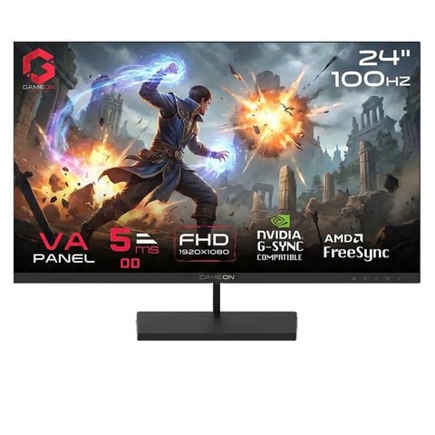 GAMEON GB24F100 Basic Series 24-Inch FHD 100Hz VA Gaming Monitor