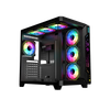 GAMEON Pulse Series Mid Tower Gaming Case - Đen